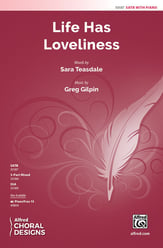 Life Has Loveliness SATB choral sheet music cover